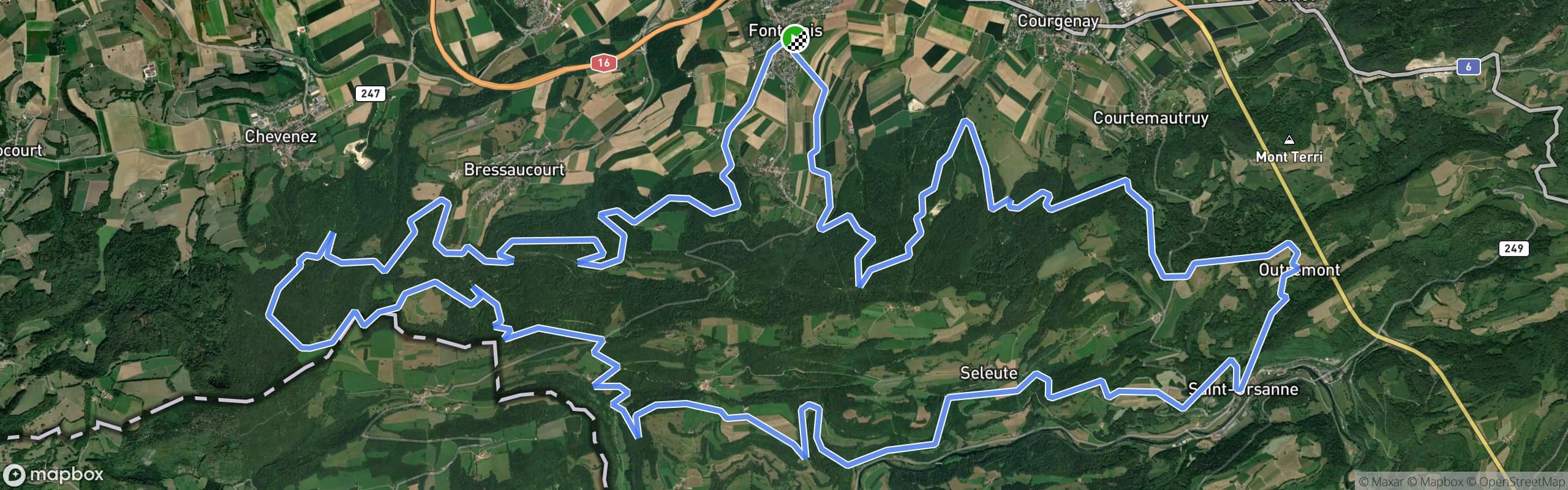 Race map